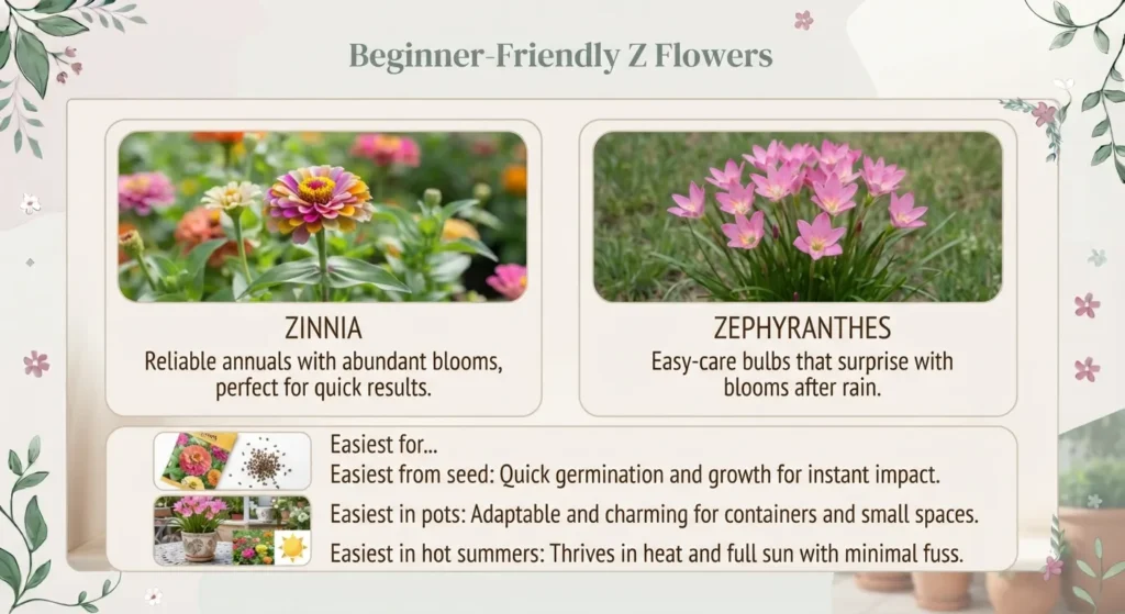 Beginner Friendly Choices