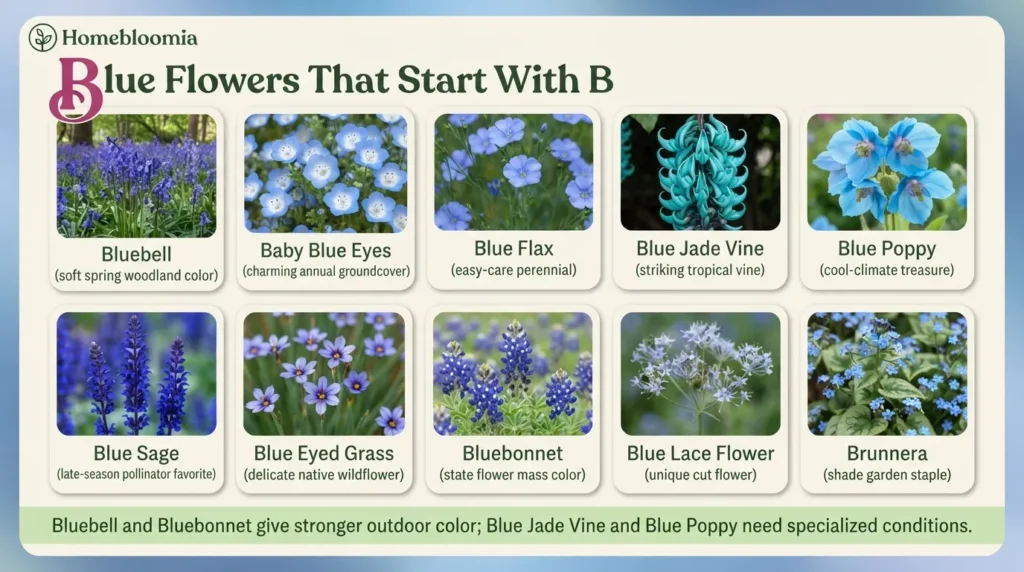 Blue Blooms