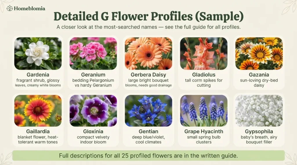Detailed Plant Profiles