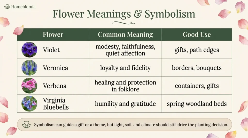 Flower Meanings & Symbolism