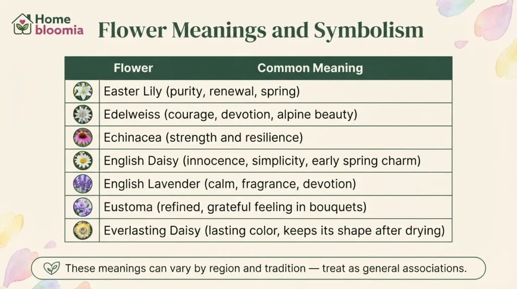 Flower Meanings and Symbolism