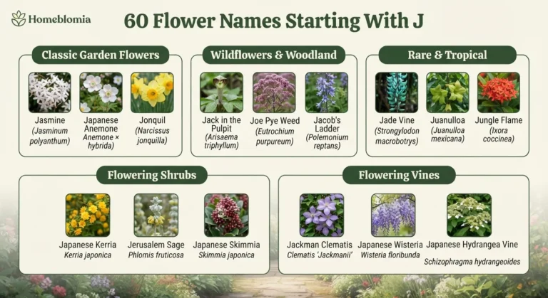 Flowers That Start With J