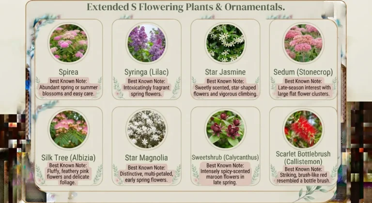 Flowers That Start With S