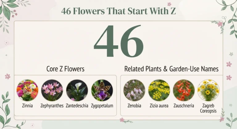 Flowers That Start With Z