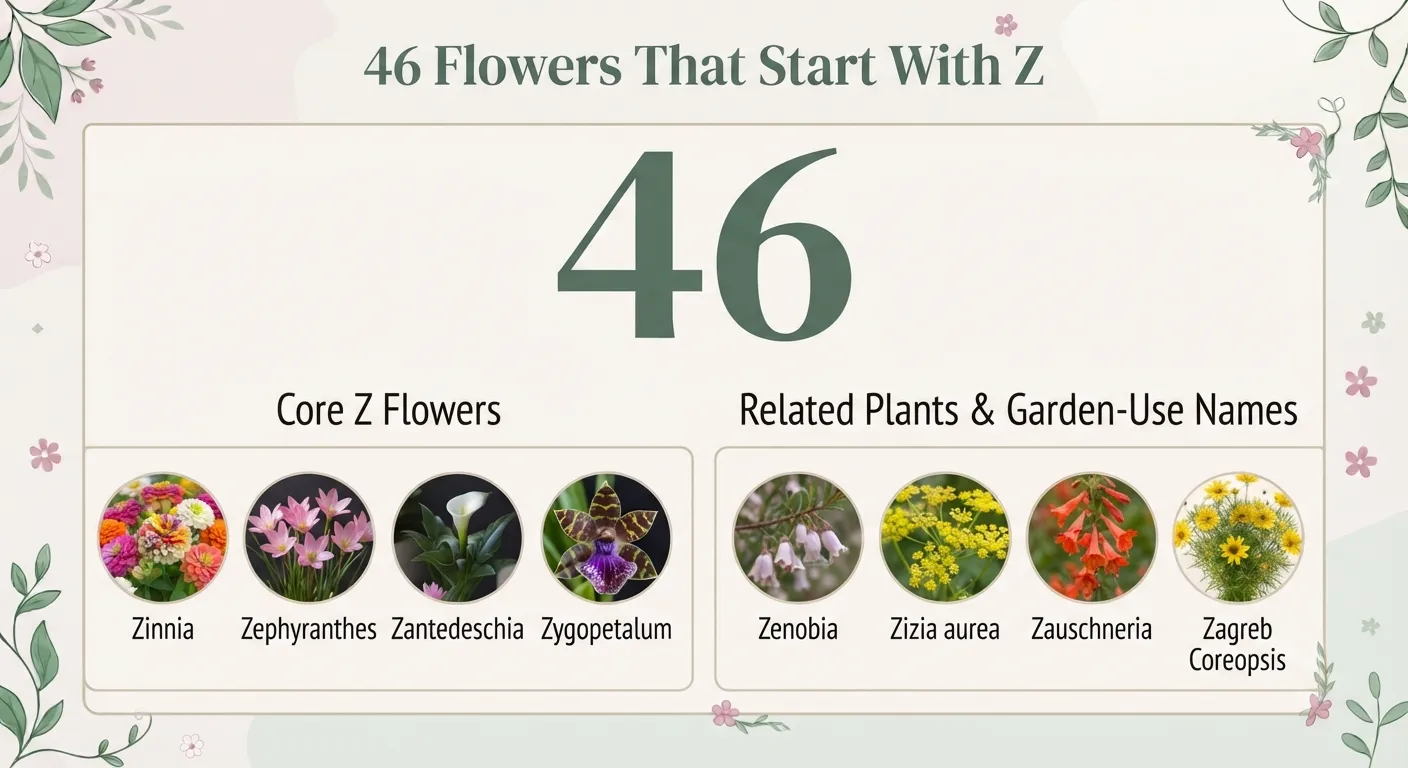 Flowers That Start With Z