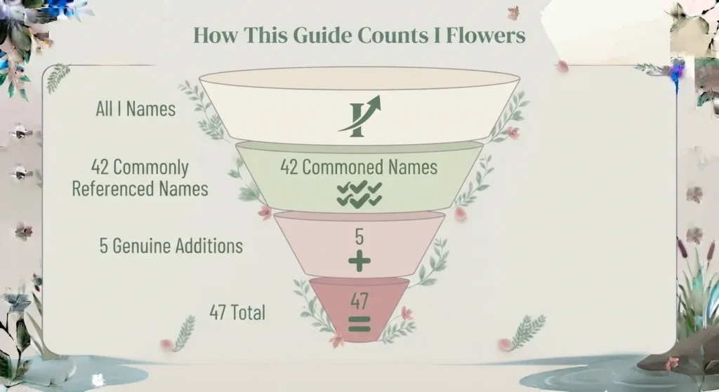 How This Guide Counts I Flowers