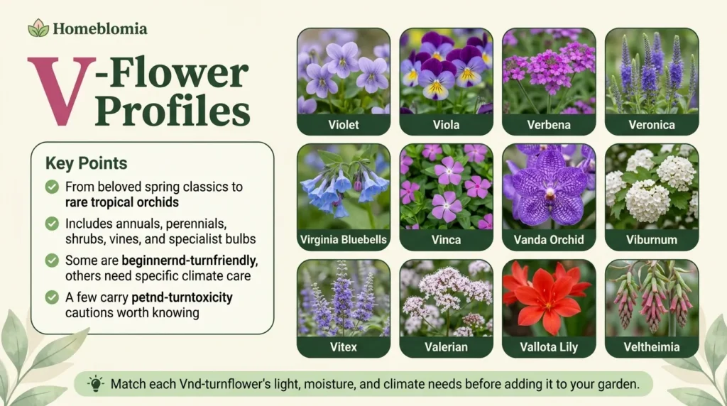 Individual Flower Profiles