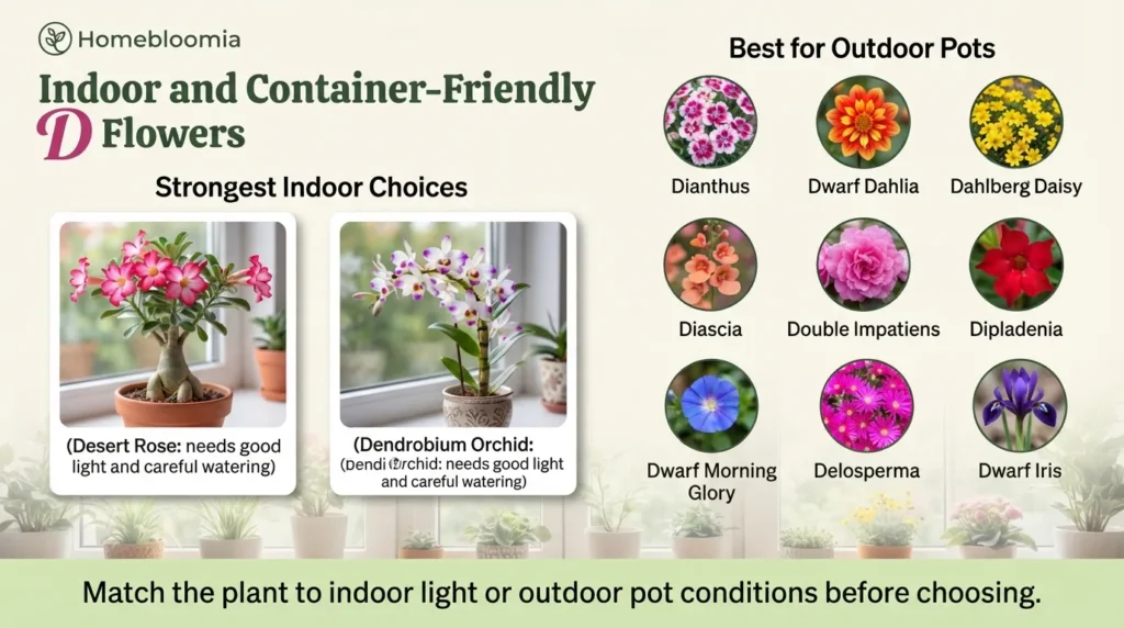 Indoor and Container-Friendly Choices