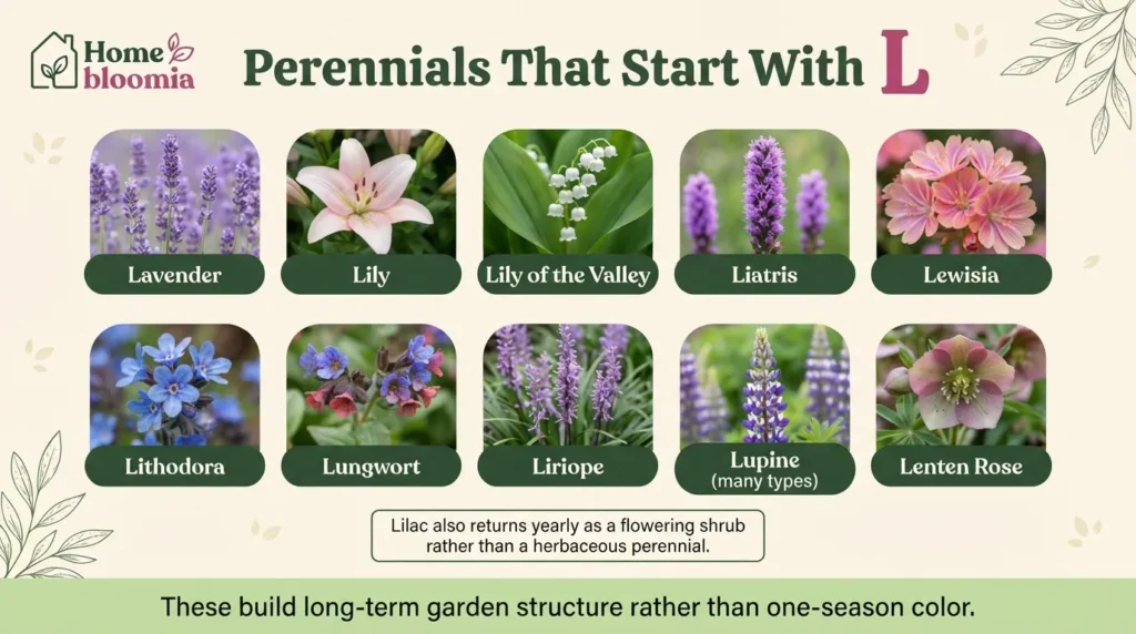 Perennials Flowers That Start With L