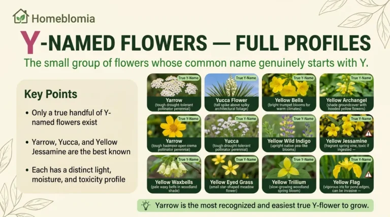Flowers That Start With Y