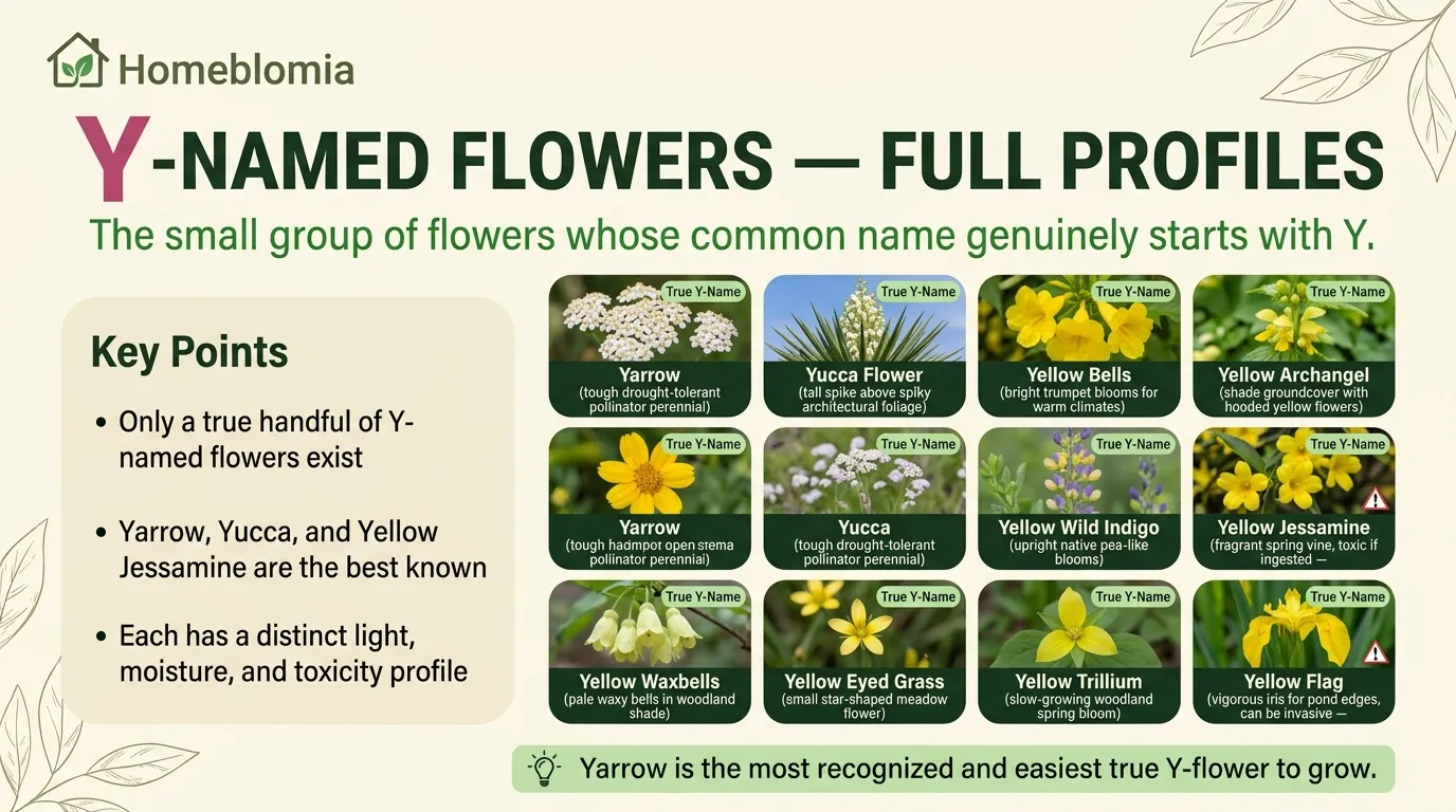 Flowers That Start With Y