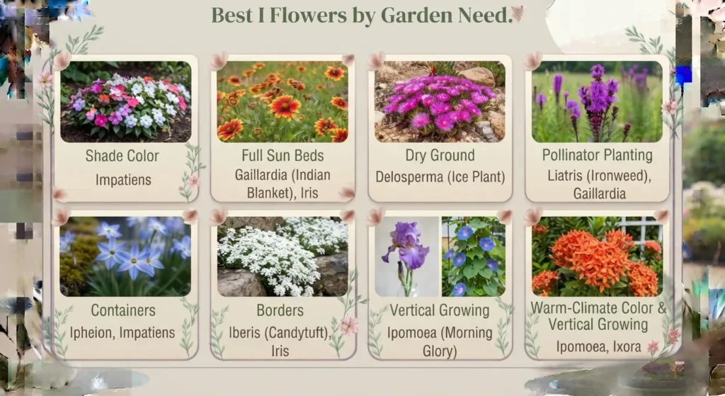 Best I Flowers by Garden Need
