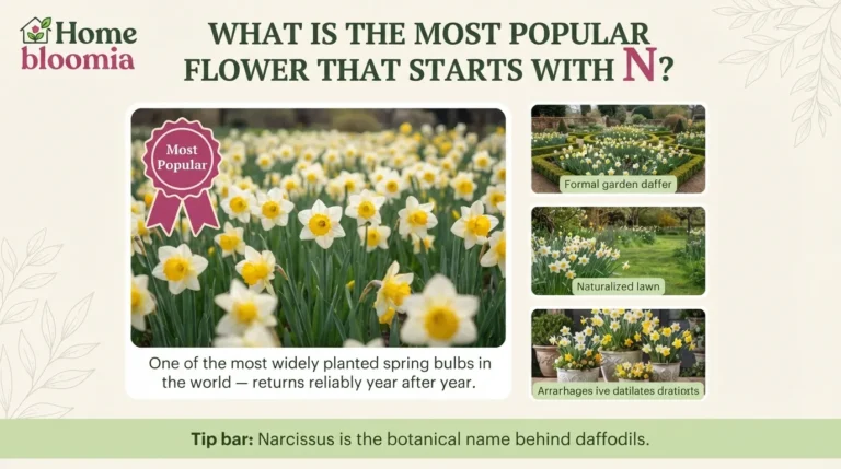 75+ Beautiful Flowers That Start With N: Names, Full Guide & Photos