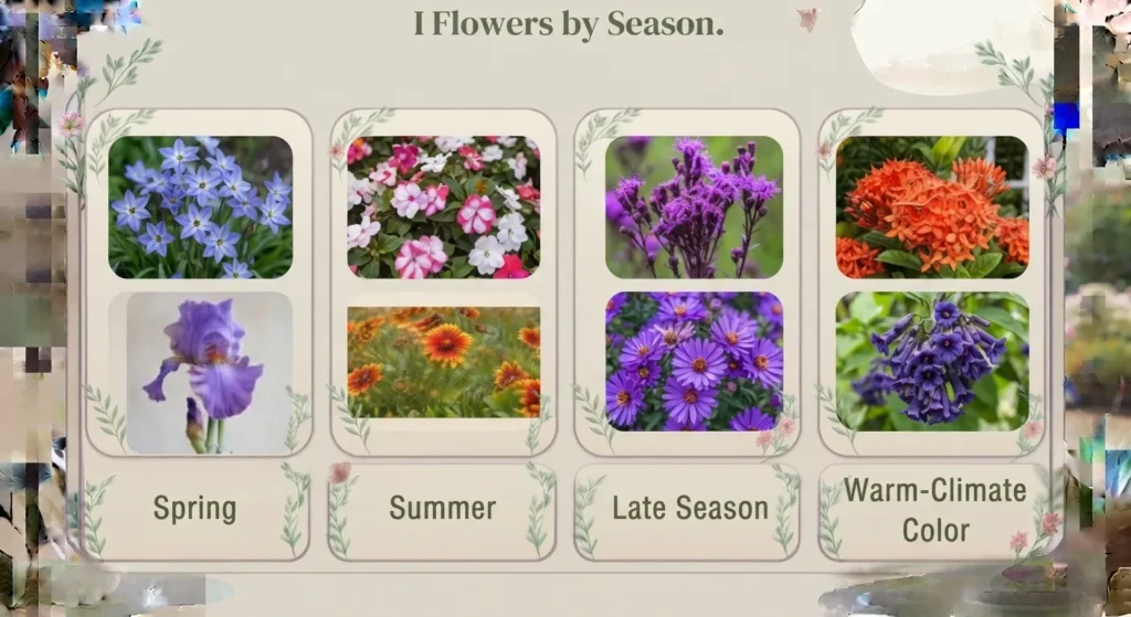 Seasonal Bloom Guide