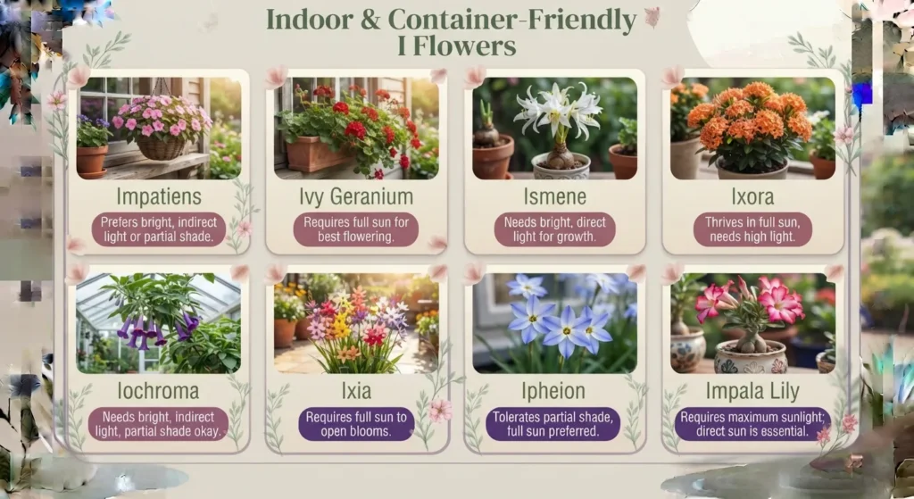 Indoor and Container-Friendly Choices