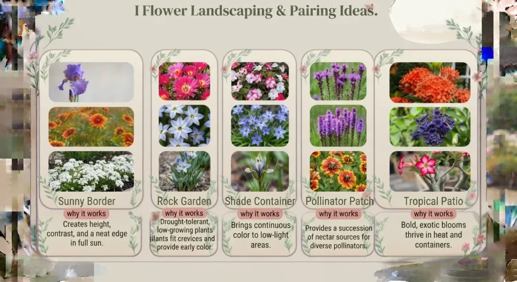 Landscaping and Pairing Ideas