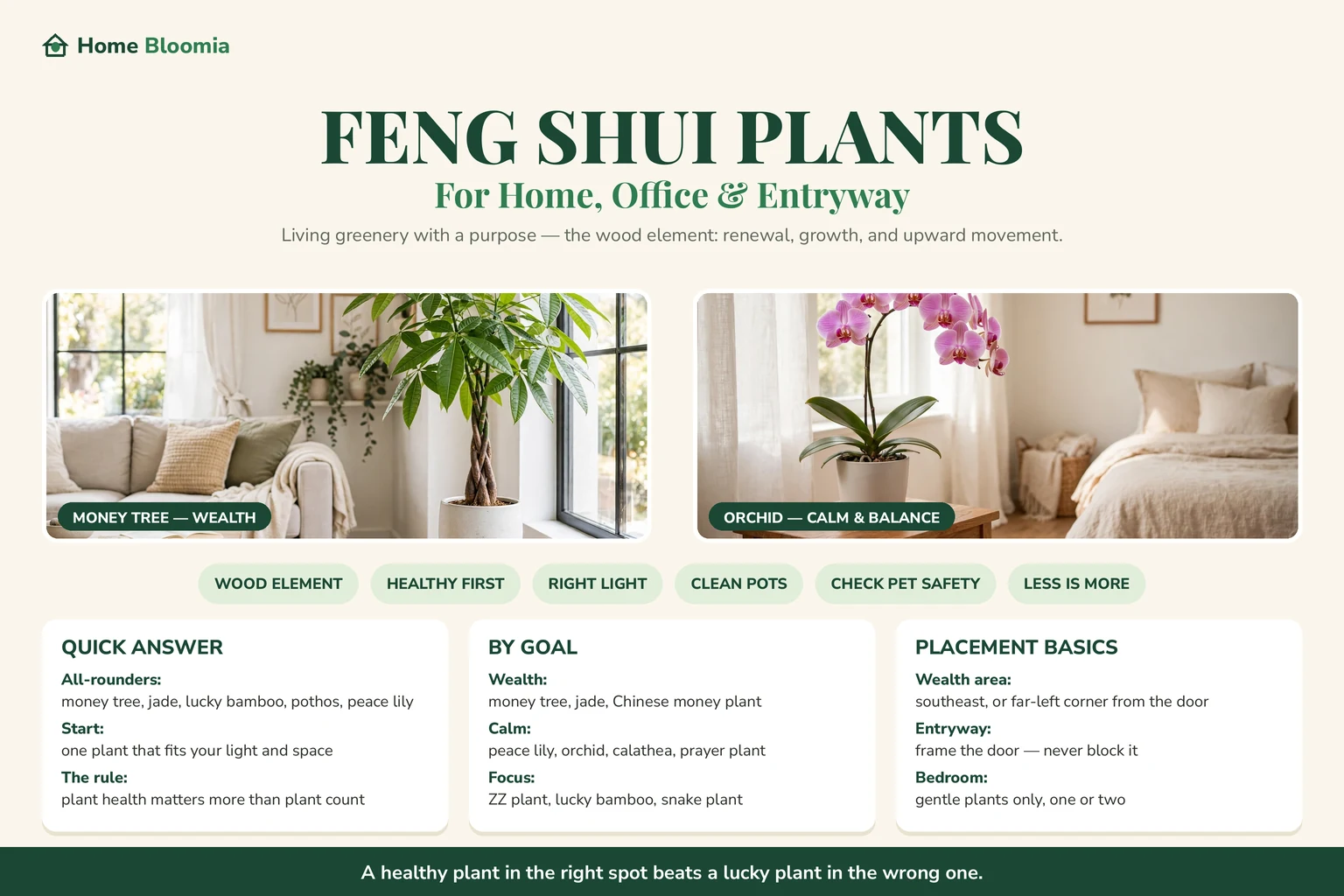 Best Feng Shui Plants