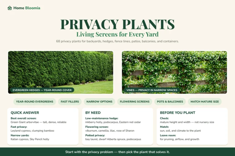 Best Privacy Plants