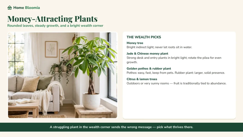 money attracting plants
