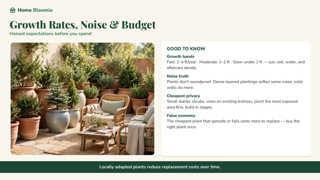 growth noise budget